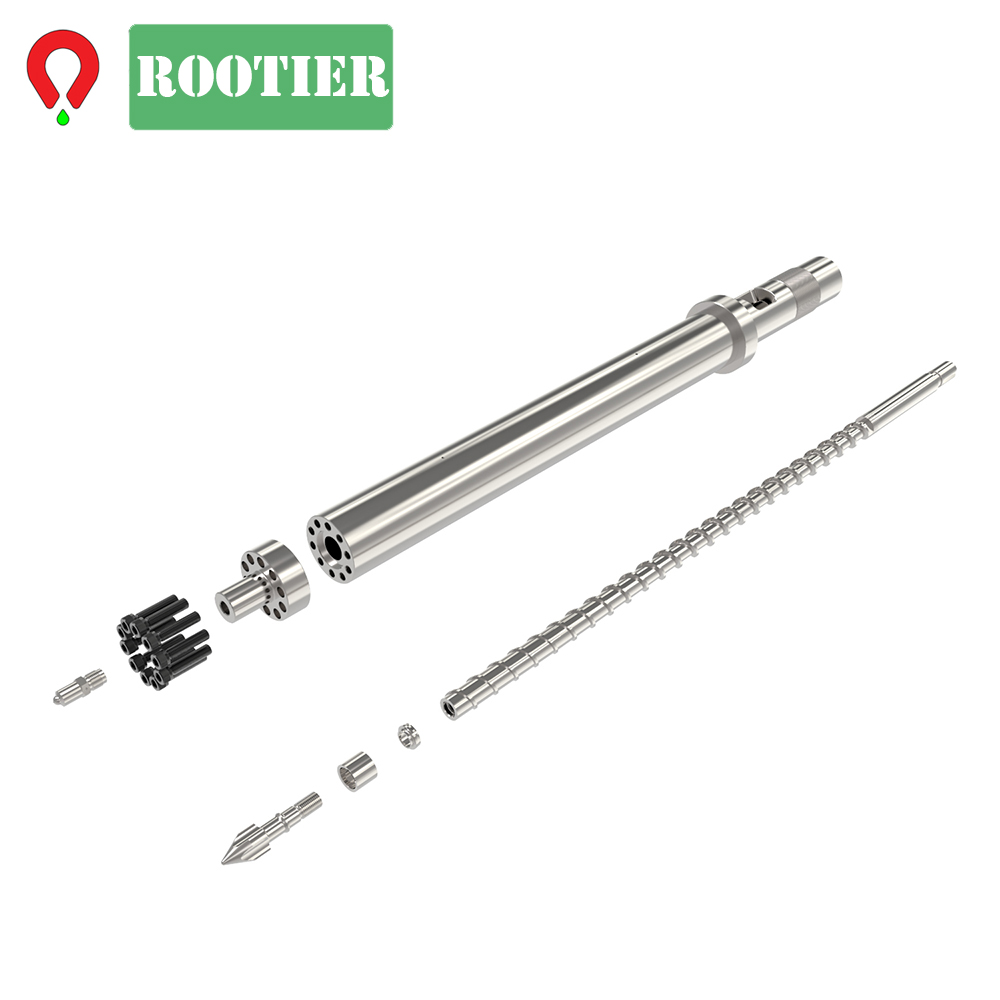 injection machine screw barrel assembly