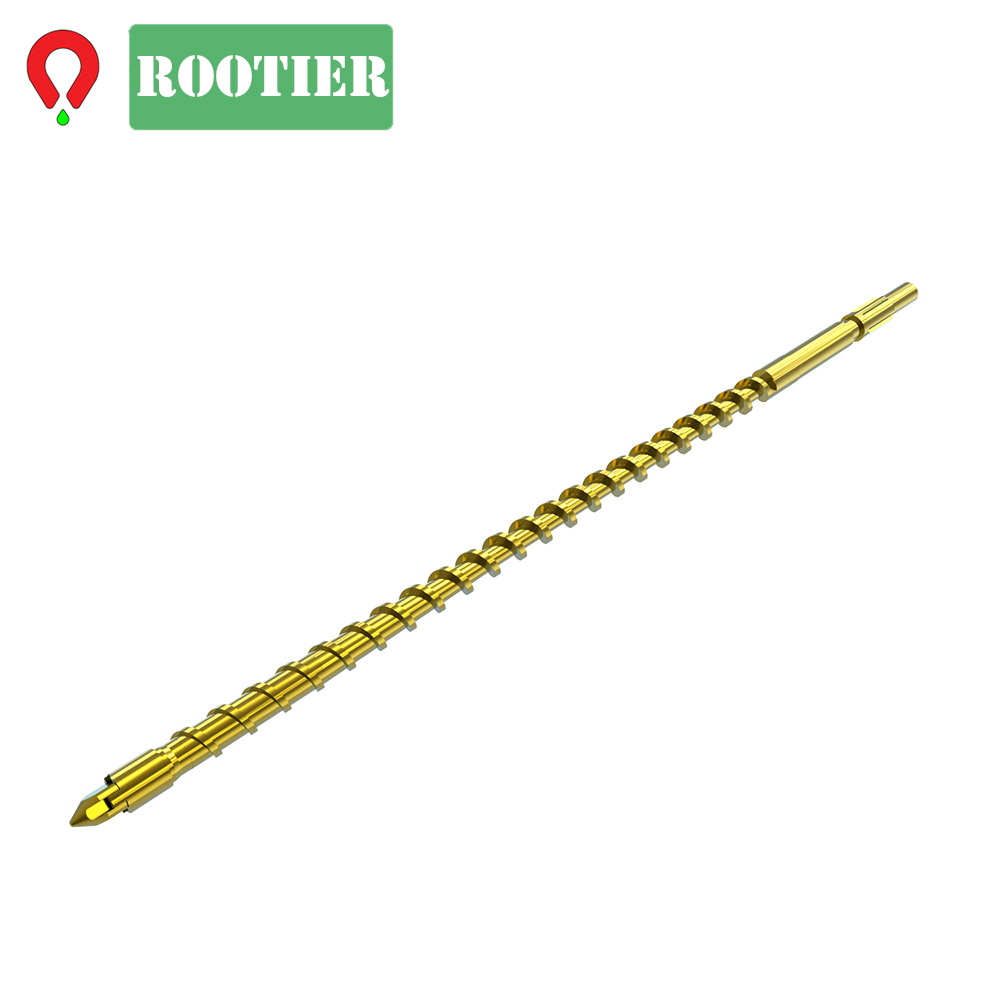 tin coated injection screw